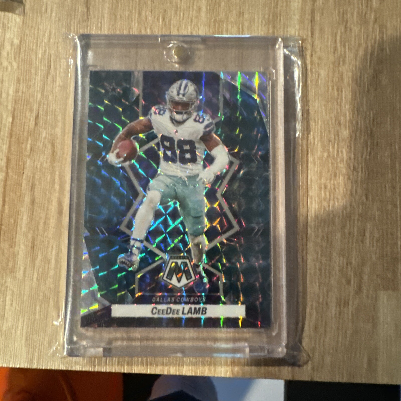 2022 Panini Mosaic - CeeDee Lamb Genesis Mosaic Prizm #54 Casehit! Cowboys