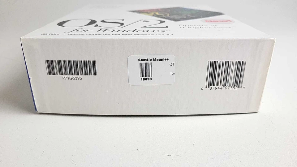 IBM OS/2 Version 2.1 For Windows IBM Video Technology Software - Image 2 of 4