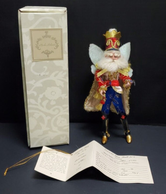 2006 Mark Roberts Nutcracker Fairy Small  10'' 51-62366 Limited Ed. Red Gold Blue