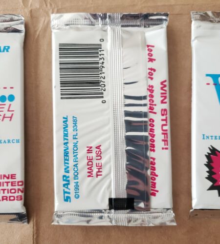 7 New STAR INT. 1994 VENUS Swimwear MODEL SEARCH Limited TRADING CARDS Packs LOT - Picture 3 of 4