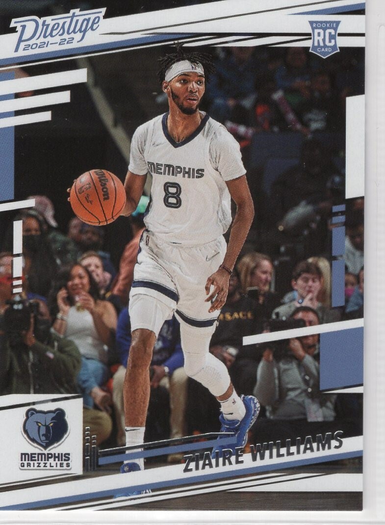 Ziaire Williams 2021-22 Panini Chronicles Prestige RC #62