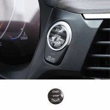 Dry Carbon Fiber One-Click For BMW 7 Series 2016-2020 Startup Switch Frame Cover