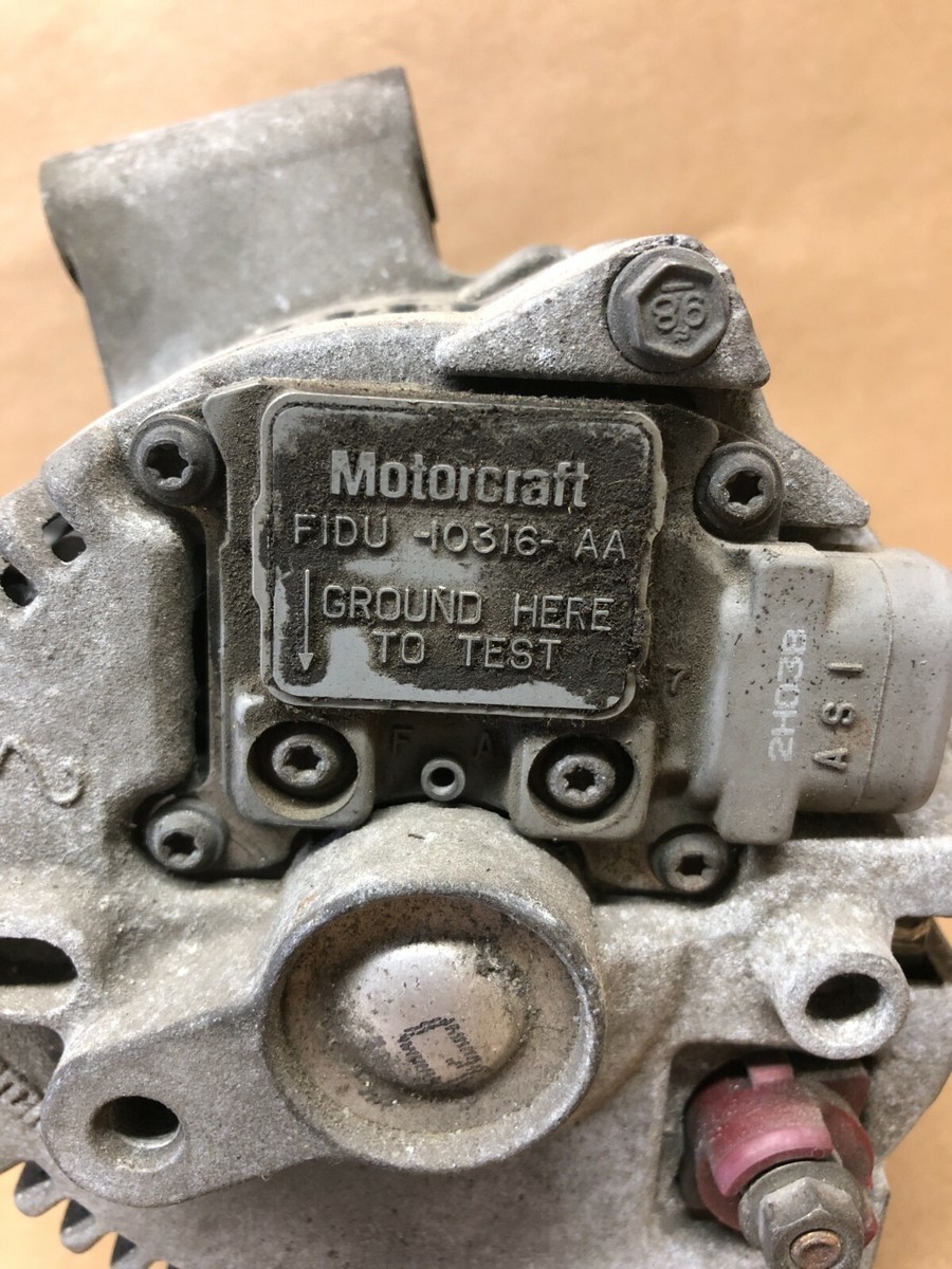 1993 Ford Explorer Motorcraft FIDU-10316-AA Alternator | eBay