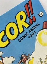 COR!! ANNUAL 1981 - VINTAGE / NOSTALGIC 80s GIFTS - EXCELLENT CONDITION