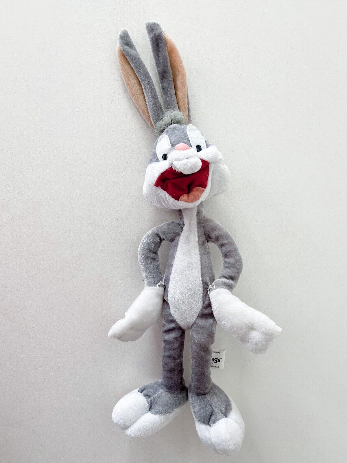 bugs bunny looney tunes soft plush with bendable ears - 15 inches - Walmart .com