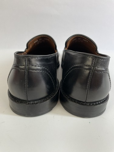 Allen Edmonds Randolph Black Leather Penny Loafers Shoes Men's 10.5 EEE - Picture 9 of 12