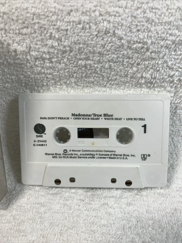 True Blue by Madonna (Cassette, Jun-1986, Warner Bros. Records) More In Store - Image 3 of 4
