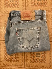 Levi's 501 Vintage Jeans Levis Taglia W25-28-29-30-32-33-34-36-38-40