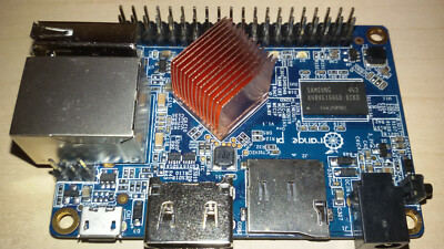 Orange Pi One mit 64Bit Allwinner -> H5 - Board Mali450 GPU -> 1GB  - DDR3 RAM