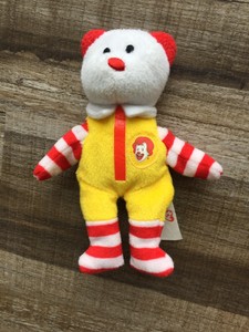 ronald mcdonald beanie baby