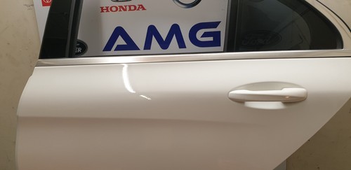 MERCEDES C CLASS W205 MK4 2014-2021 SALOON PASSENGER SIDE REAR DOOR IN WHITE - Picture 4 of 12