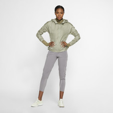  100 NEW Womens NIKE HOODED REPEL Running JACKET BV4939 326 MEDIUM