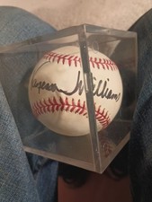 Vintage Vanessa Williams Autographed Baseball 