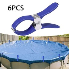Swimming Pool Cover Clips Pool Cover Clamps Multi Purpose Effort Saving for Hard