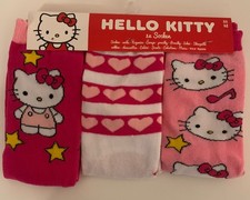 NEU 3 PAAR HELLO KITTY DAMEN SOCKEN 35 36 37 38 STRÜMPFE COMIC