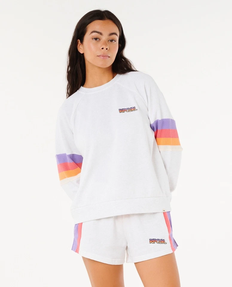 Rip Curl Las Dalias Raglan Crew Pullover - M - Neu - Bild 2 von 4