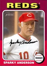 2024 Topps Heritage #111 Sparky Anderson NM-MT Reds  (BOX 499A)