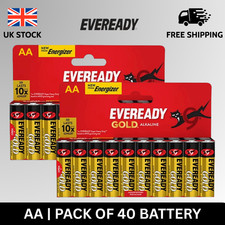 EVEREADY GOLD AA ALKALINE BATTERIES LONG LASTING 1.5V POWER AA BATTERY UK STOCK