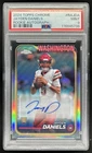 2024 Topps Chrome Jayden Daniels Auto RC #RA-JDA Commanders PSA 9 Rookie