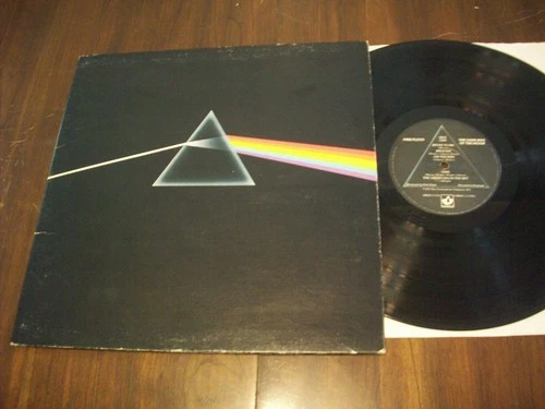 Pink Floyd, D.S.O.M., 1975 Harvest Press. VG+ Cond. W/Three Inserts
