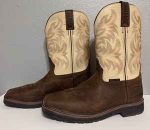 Justin Steel Toe Boots | eBay display picture 1