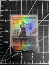 Diligent Zookeeper 0327 TLA Extended Art MTG Avatar NM/M