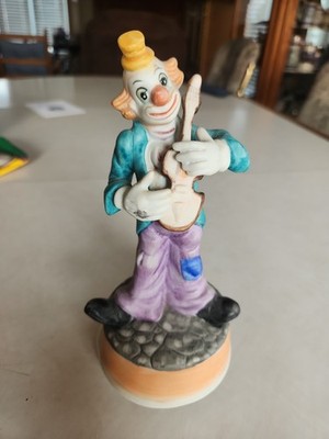 musical clown figurine
