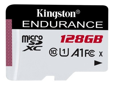 Kingston High Endurance 128GB MicroSD Class 10 UHS-I 95 SDCE/128GB