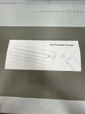 Portable Thermal Printer, Inkless Bluetooth Mobile Printer for Phone & Laptop, C