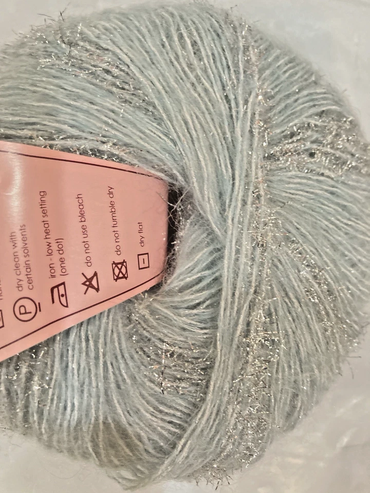 Louisa Harding Simonetta Hilo Mezcla Mohair, Dos Colores Disponibles, Bola 50 Gramos Foto 2 de 4