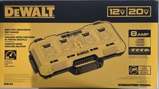 DEWALT 20V MAX Charger, 4-Port, Rapid Charge DCB104 