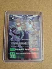 Digimon Dan Yuki & Kanan Yuki SR Alt Art