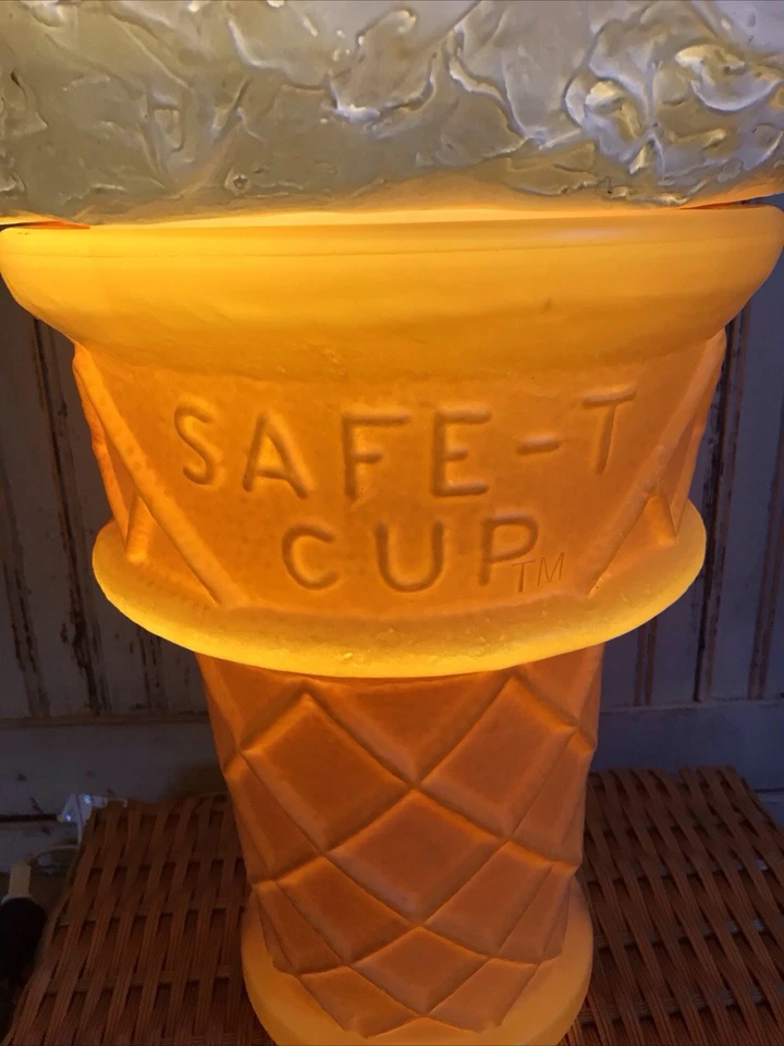 Пресс-форма для выдувания гигантский конус для хранения мороженого витрина ванильный совок безопасная T-чашка ОСВЕЩЕННАЯ - Изображение 2 из 4