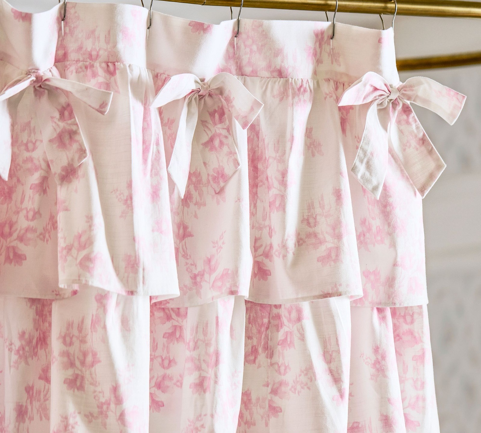 Best Seller LoveShackFancy Ditsy Floral Shower Curtain
