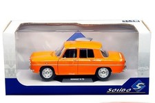 Solido Renault 8 TS Orange 1967 1:18 Street Model Car S1803603
