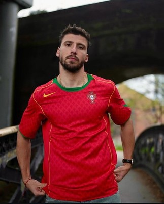 2004 Portugal 90 サッカーシャツ ポルトガル代表 Nike Re-Issue Jersey Authentic Retro 90 Total Nike (2024) ウェア