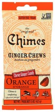 Chimes Orange Ginger Chews Chewy Candy 1.5 Oz
