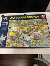 Jan Van Haasteren 1000 Piece Jigsaw Puzzle - Camping in the Forest 19086 Jumbo