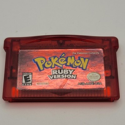 Pokemon Ruby Version Nintendo Game Boy Advance GBA Authentic Untested OEM