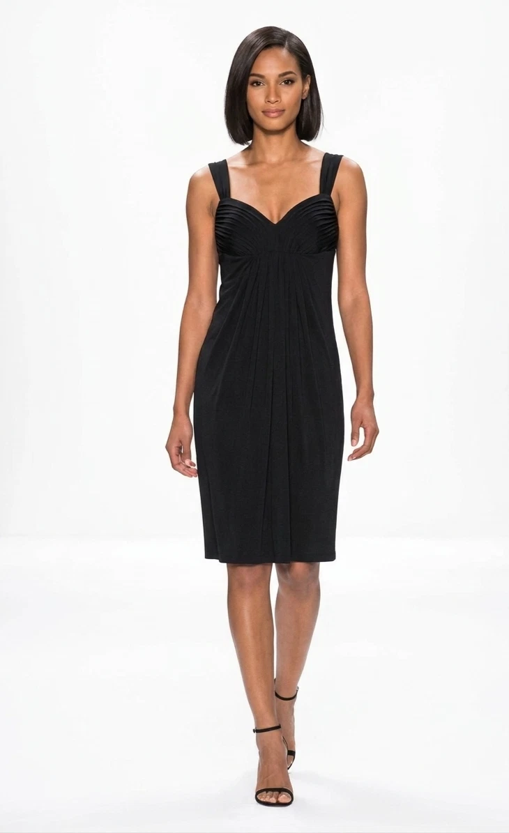 galadriel dress Giorgio Armani | Black printed organza Long One-Shoulder | Women sheer silk Giorgio Armani Sleeveless Shift Dresses