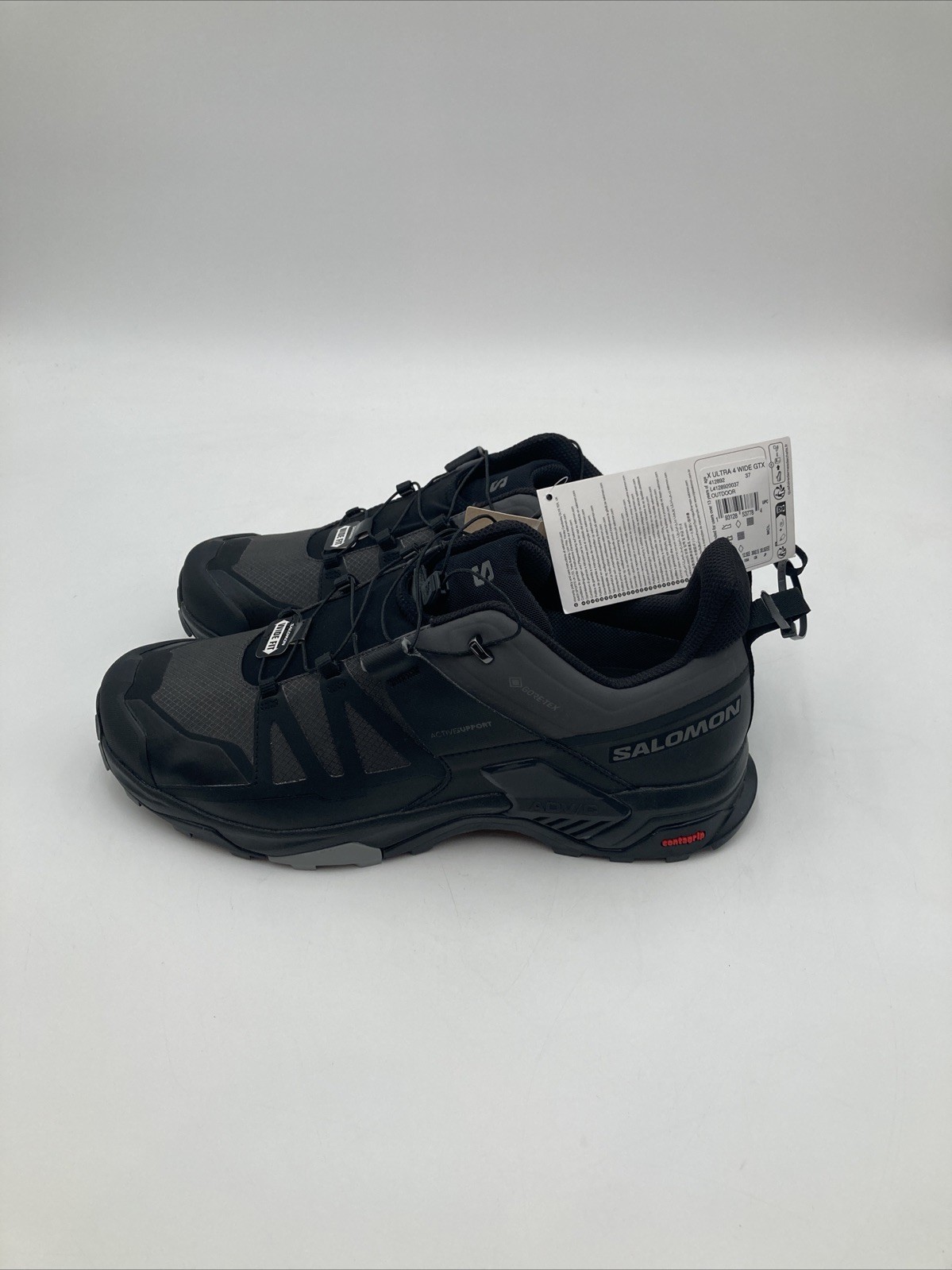 Scarpe da trekking Salomon X Ultra 4 WIDE GTX Gore Tex 412892 da uomo 12 5 EE nuove con etichette