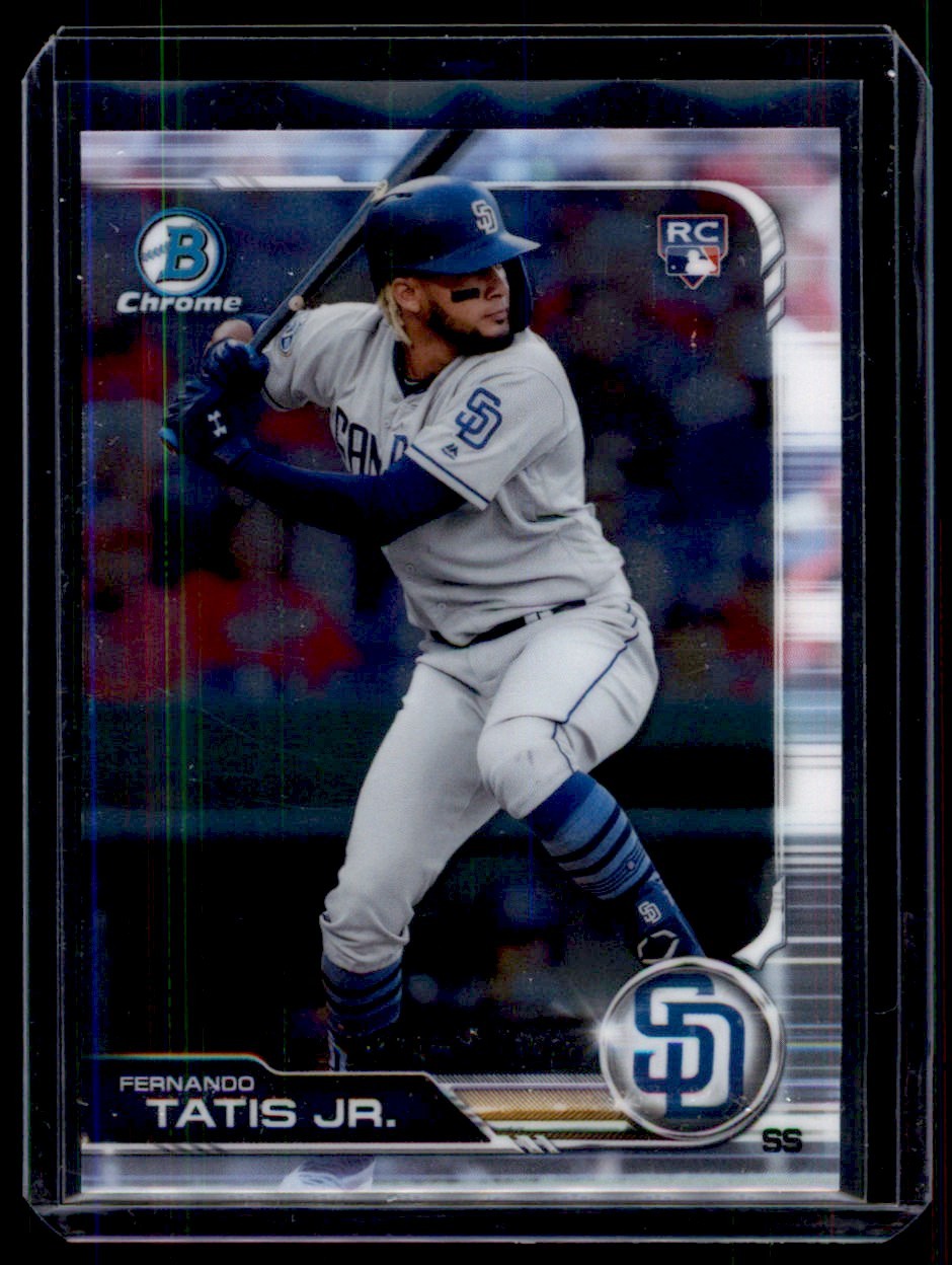 2019 Bowman Chrome Fernando Tatis Jr. Rookie San Diego Padres #26
