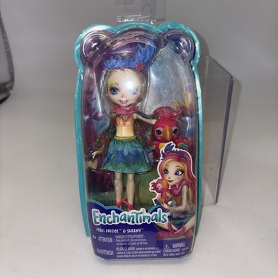 Enchantimals Peeki Parrot Doll & Sheeney Animal Figure New Resealed