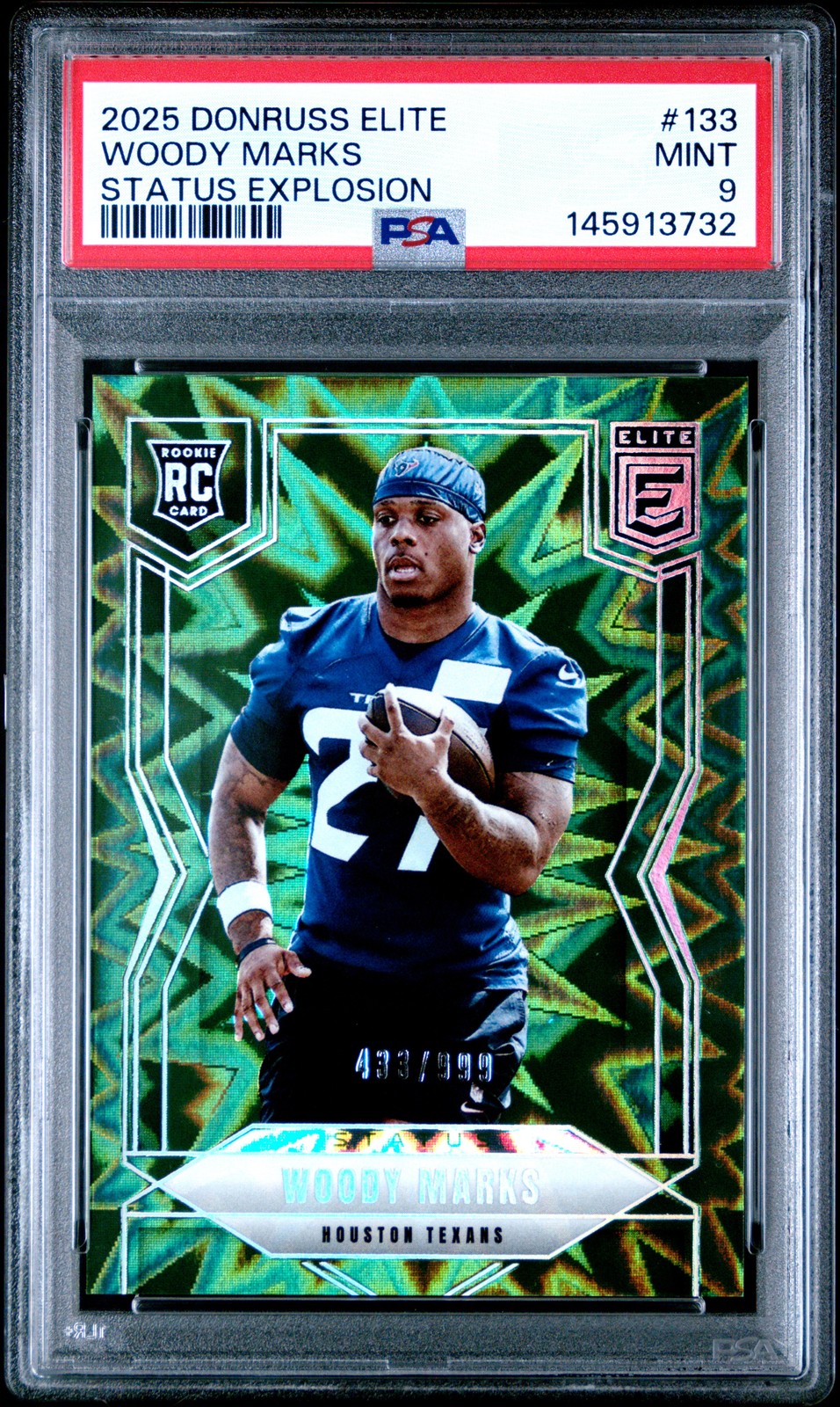 Woody Marks Panini Donruss Elite #133 Status Explosion
