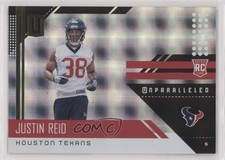2018 Panini Unparalleled Rookie Superplaid /150 Justin Reid #290 9sf