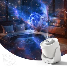 Slide Discs Star Projector Galaxy Light Home Planetarium Projector Star Proje...