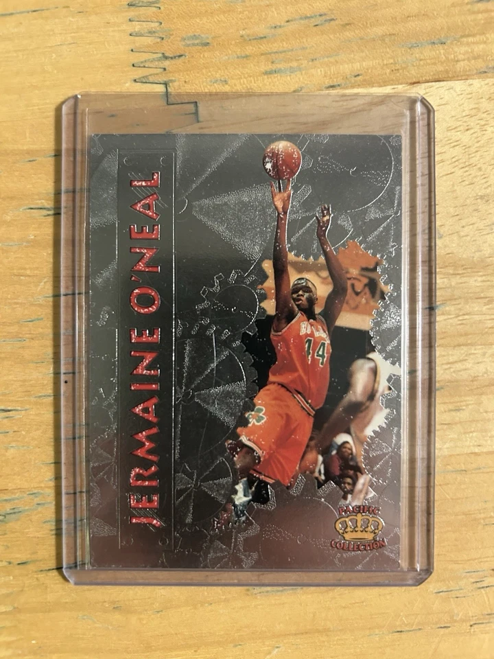 Lote De 2 Jermaine O’Neal RC-96-97 Ultra Encore, 96 Colección Pacific PP-38 Foto 3 de 4