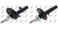 NTY Shock Absorbers Set Front Axle For PEUGEOT 208 12-19 9801729080 9801729180