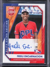 2021 Panini Elite Extra Edition #210 Freili Encarnacion Signatures