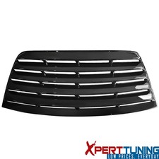 Fits 08-23 Dodge Challenger Window Louver Gloss Black Rear Cover Shade Abs Fits 08-23 Dodge Challenger Window Louver Gloss Black Rear Cover Shade Abs